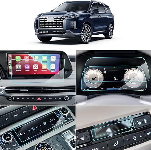 Miniatura 37 de Protector de pantalla de coche para Ford Edge 2024 2025 2023 2022 2021 (SE/SEL/ST-Line/Titanio/ST) Accesorios Protector de pantalla de vidrio