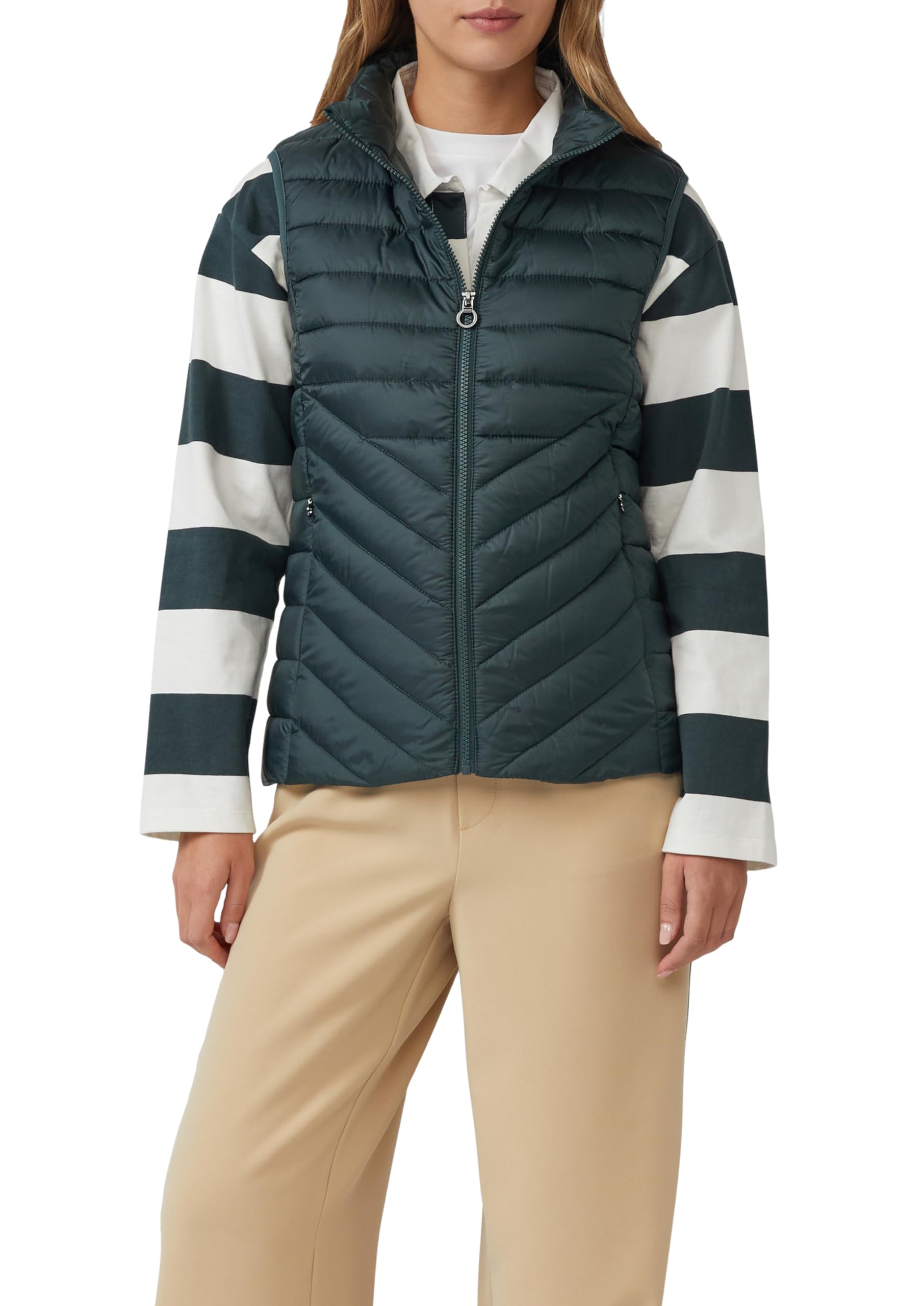 s.Oliver Packbare leichte Steppweste mit Stehkragen