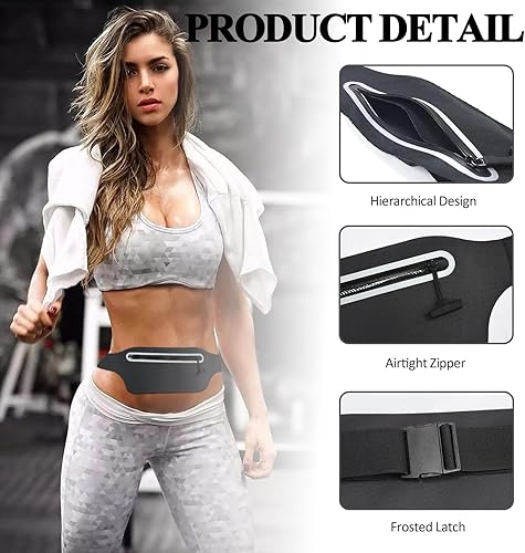 Miniatura 8 de Paquete de cintura impermeable, Negro -, 1-sin ventana transparente