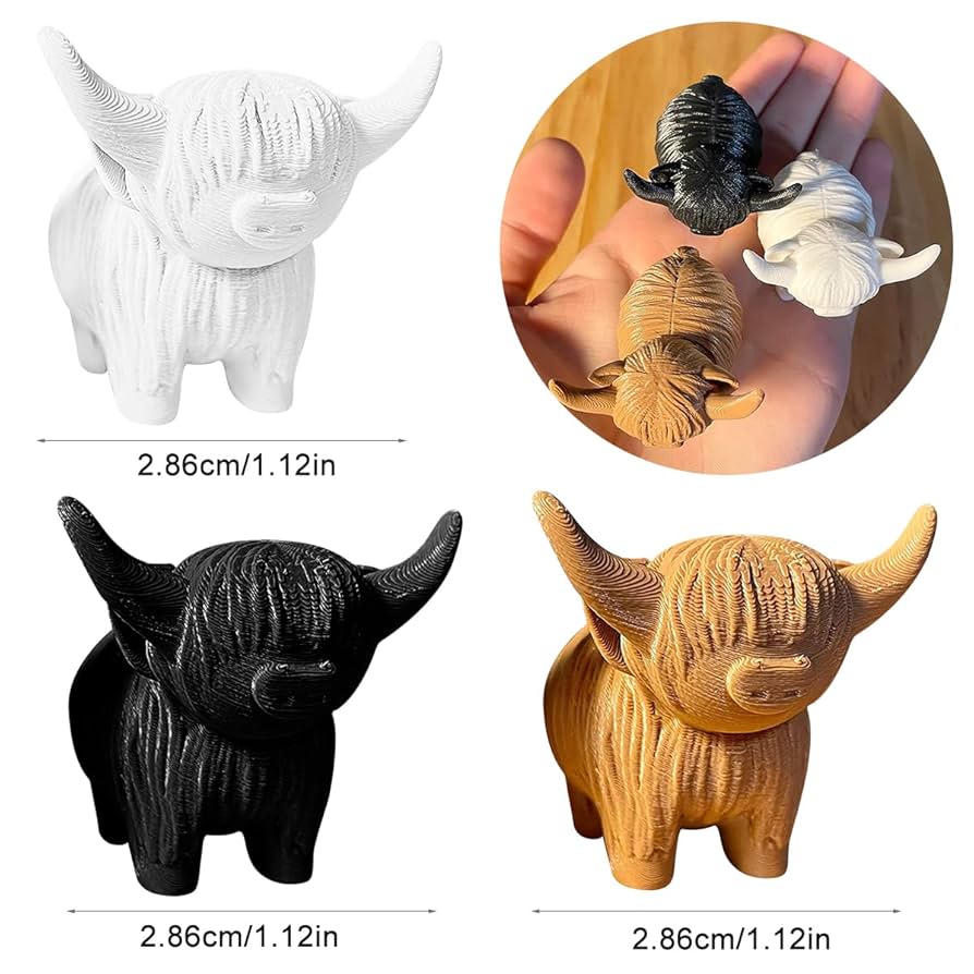 高級　牛　置物 Amazon.co.jp: AEVXKHI ハイランド牛の置物 かわいいハイランド