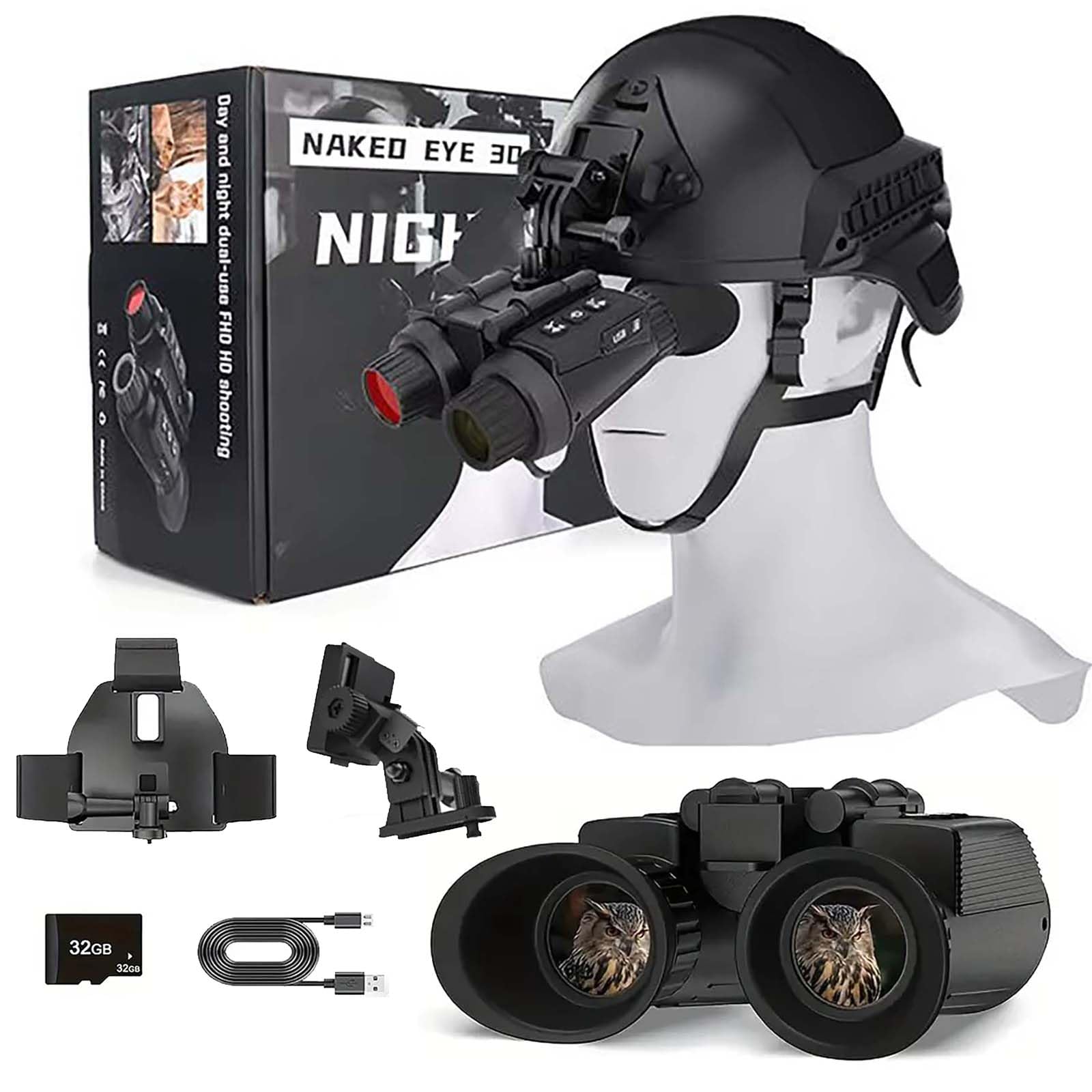 Night eye Beaum II 5個セット Amazon.com: SKIOVEMI 4K Digital Infrared Head Mounted Night Vision