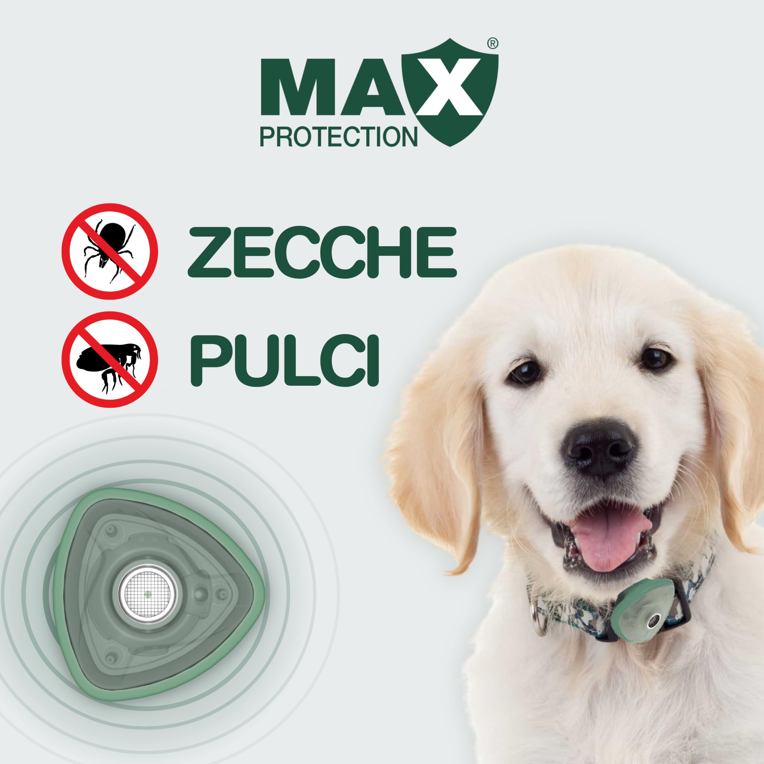 Antitiques Et Anti-puces À Ultrasons Pour Animaux -Ticks Defense Pet