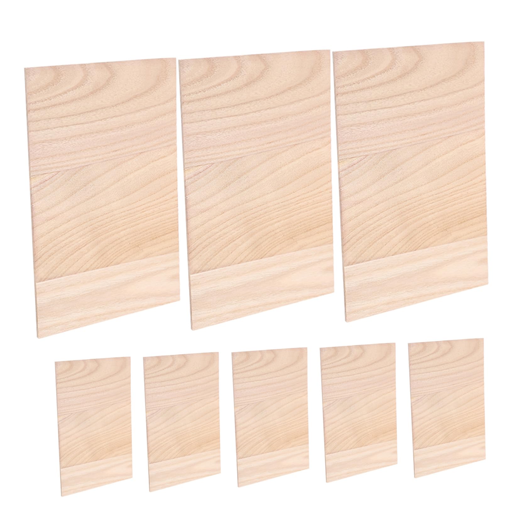 BESPORTBLE Tabla de Karate de Madera 8 Piezas Beige para Romper Entrenamiento Artes Marciales