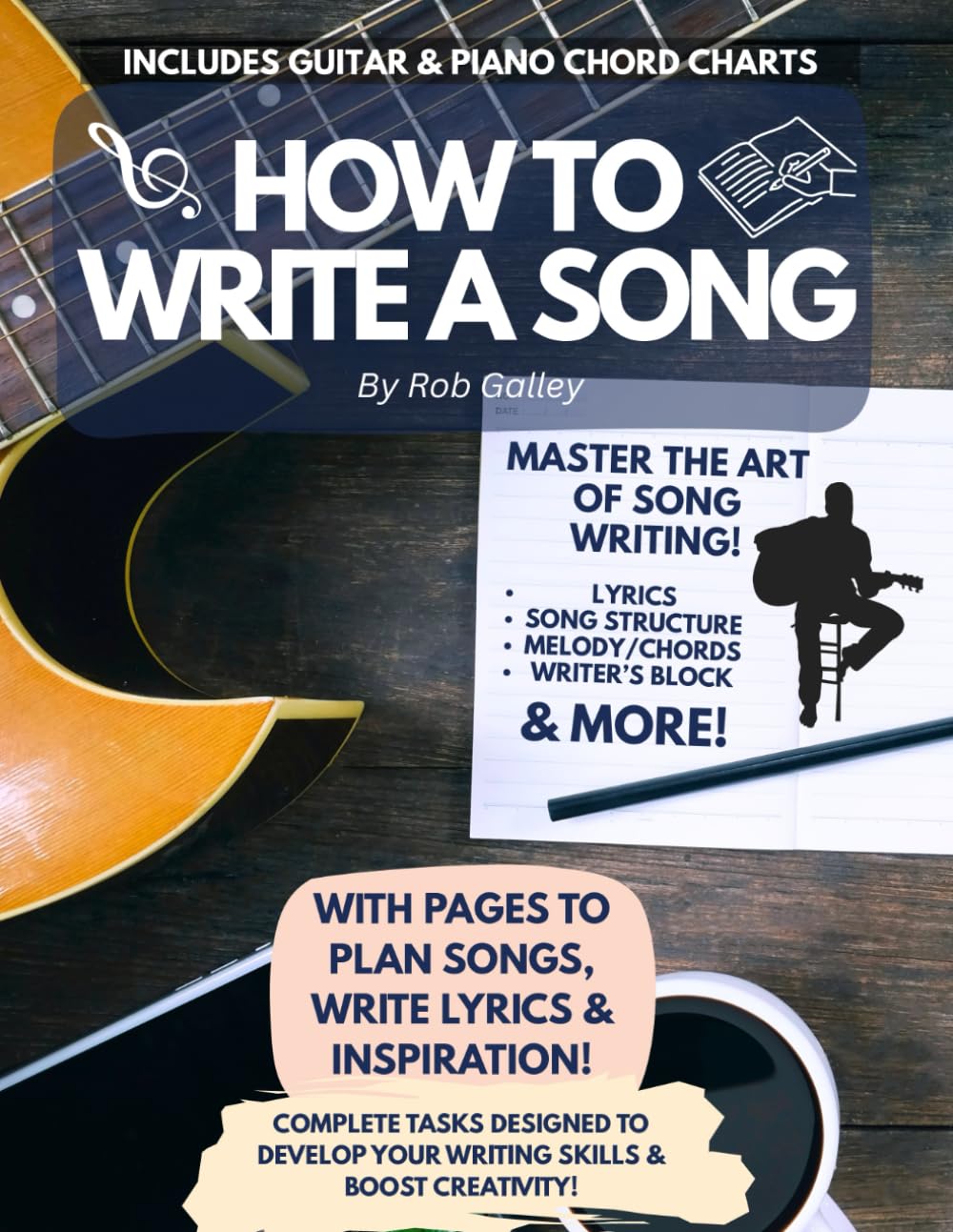 Journal de songwriting pour apprendre la structure des chansons