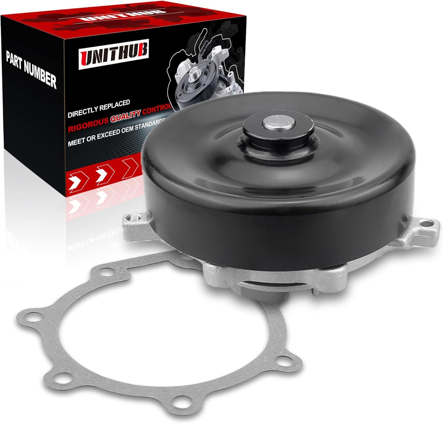 Engine Water Pump Automotive w/Gasket 1F1Z8501AA 42334 Compatible for Ford Taurus Compatible for Mercury Sable 3.0L 1996 1997 1998 1999 2000