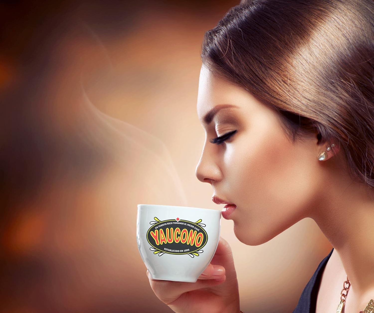 Yaucono, Cafe Crema, and Cafe Rico Ground Coffee from Puerto Rico Variety, 14 Ounce (Pack of 3)