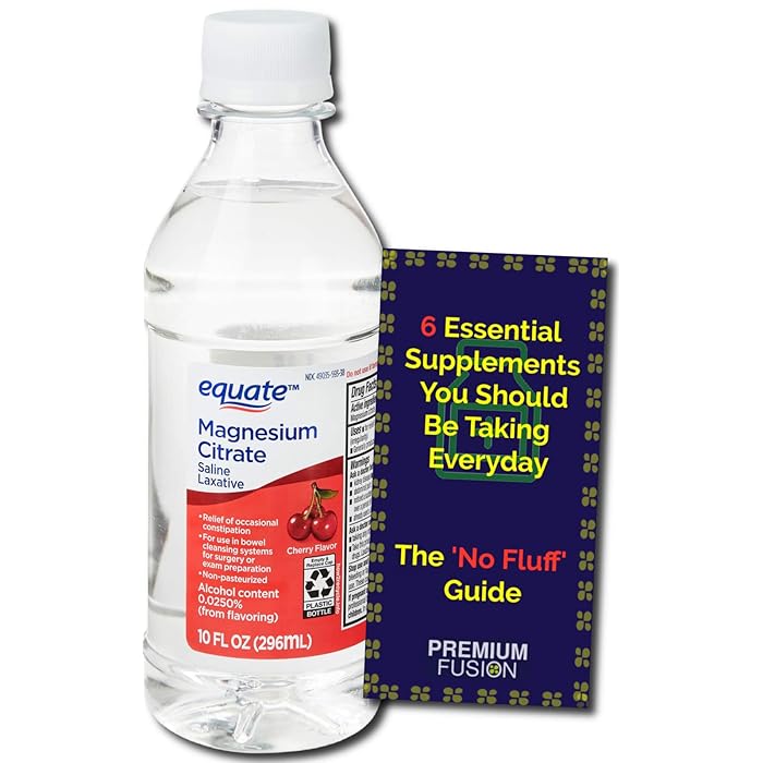 Buy Equate Magnesium Citrate Liquid Laxative Oral Saline Solution