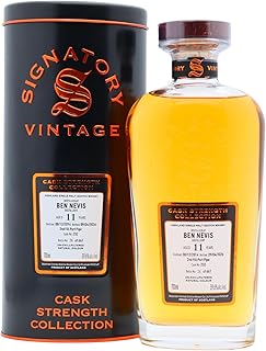 Ben Nevis 11 year old Signatory Vintage Cask Strength Collection Single Cask 232 2014 Whisky 70cl 596 ABV