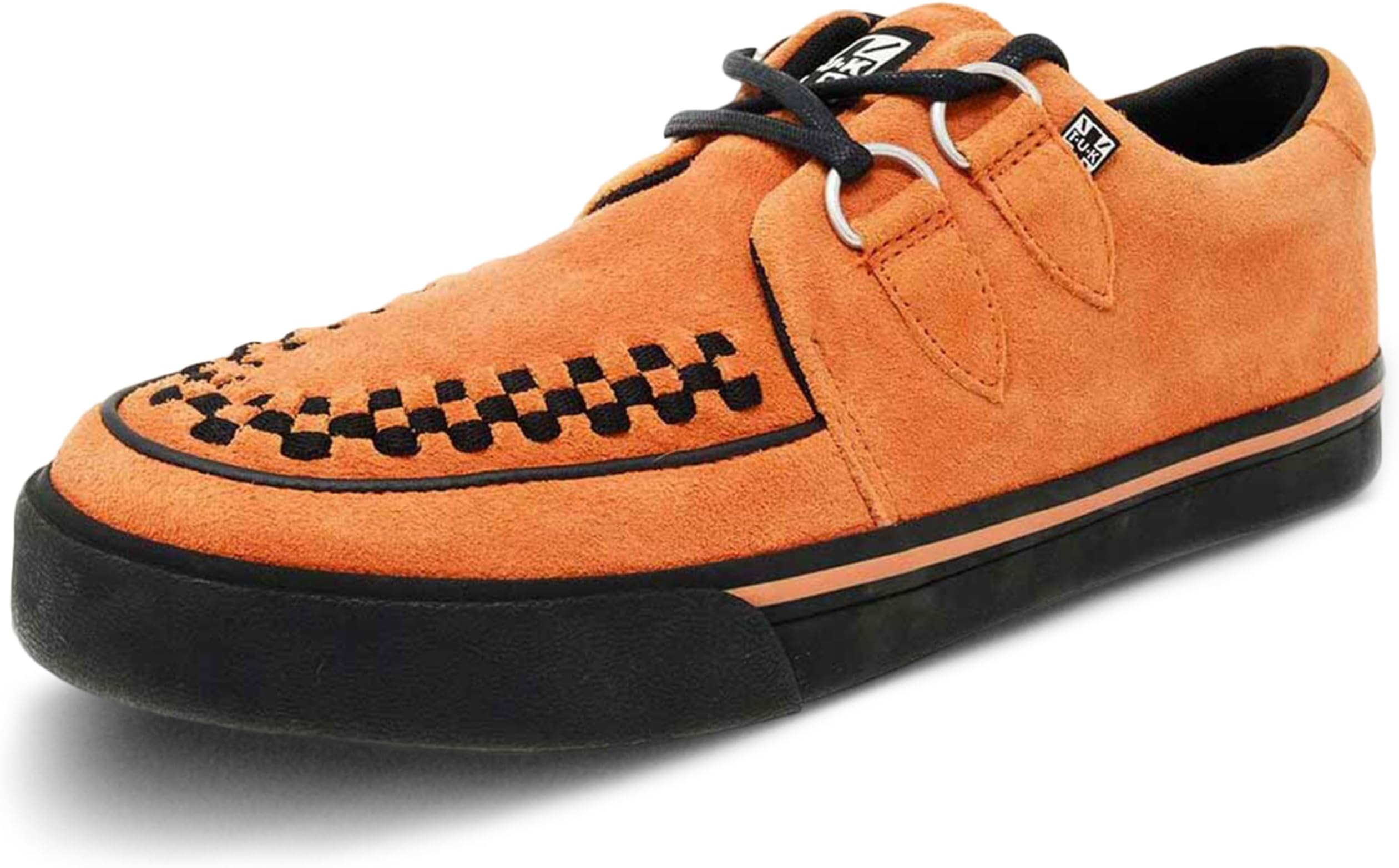 T.U.KCreeper Sneakers - Men and Womens Sneakers - Punk Goth and Rocker Style Leather and Suede Lace Up Shoes