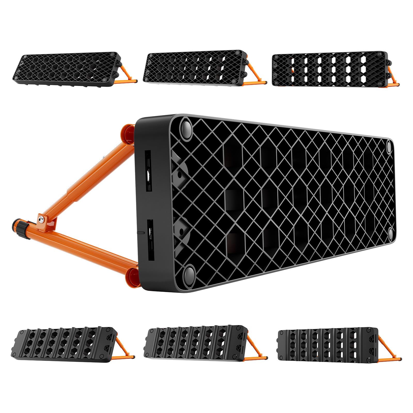 VEVOR Fußball Rebound Board 95 x 25 cm, Prellwand Brett Tragbar mit Doppeloberflächen und 3 Verstellbaren Winkeln, Fußballprellwand aus PP, Balltrainingsgerät für Pass- und Reaktionsübungen