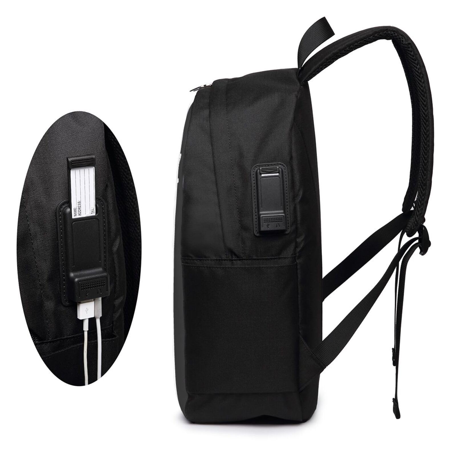 Sac à dos personnalisable – personnalisée Avec Photo Texte Image ou logo – personnalisé sac a dos léger pour étudiants, voyages, camping & rentrée scolaire