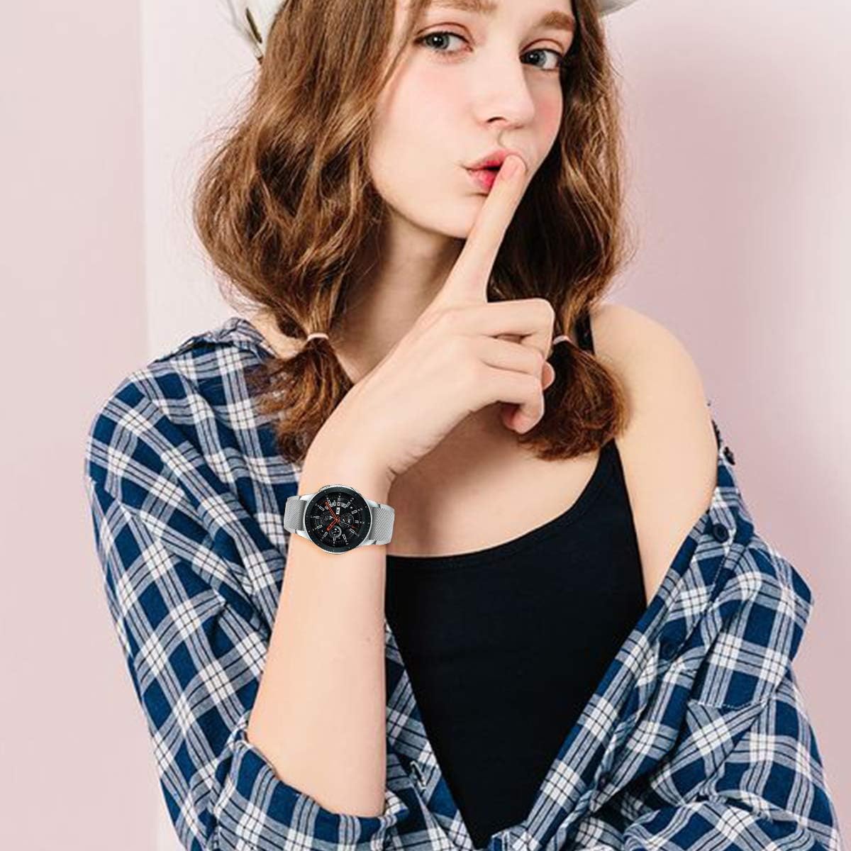 CSVK Compatible with Samsung Galaxy Watch3 45mm/Galaxy Watch 46mm/Gear S3 Frontier/Classic Watch Band Soft Silicone Sport Strap Wristband Bracelet