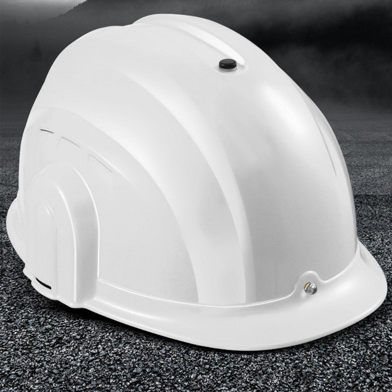 Trabajador de la Construcción Casco 8000mAh Solar Doble Ventilador Masaje Enfriamiento Casco de Seguridad Equipo de Seguridad Laboral