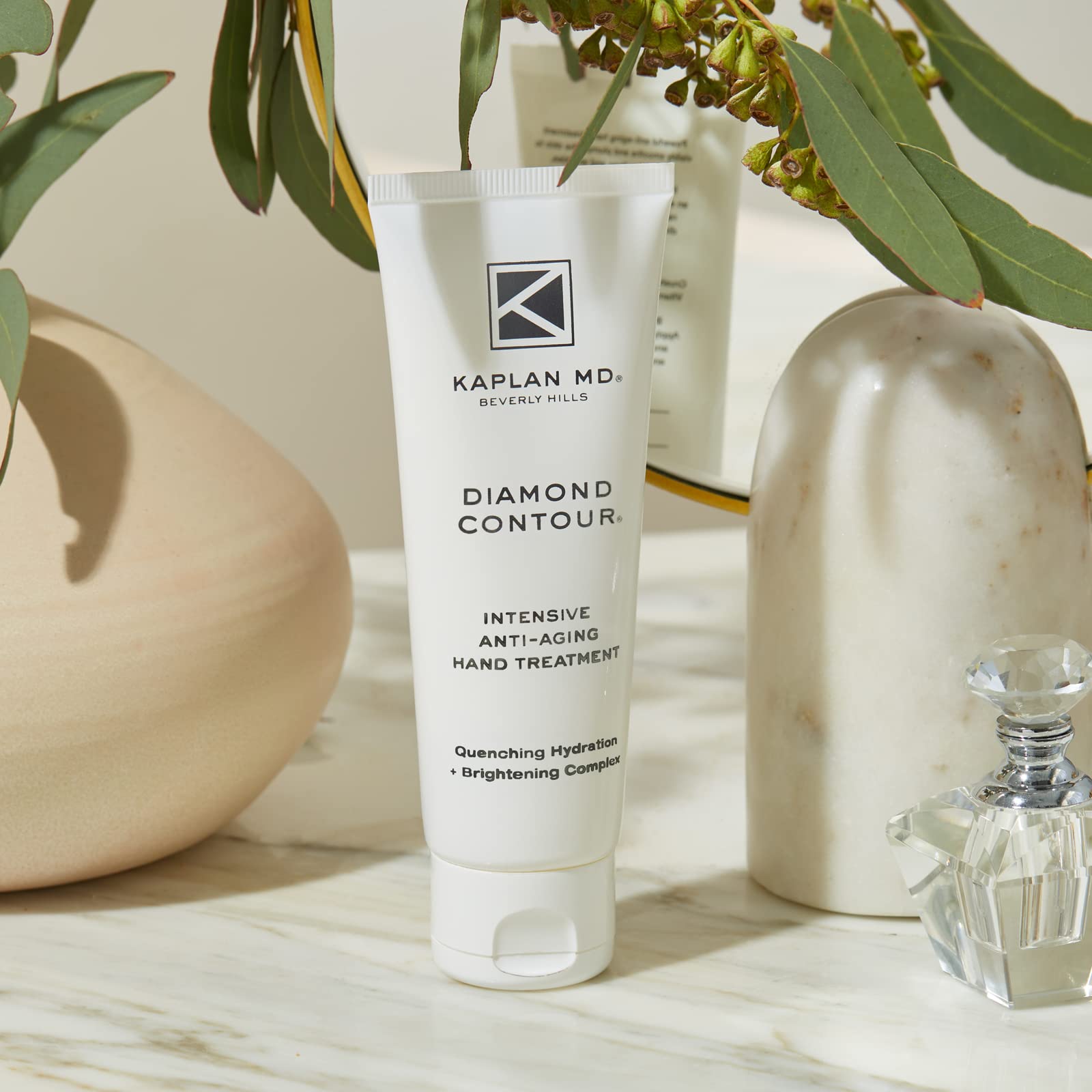 KAPLANMD Diamond Contour Intensive Anti-Aging Hand Treatment, Quenching Hydration + Brightening Complex, 3 oz.