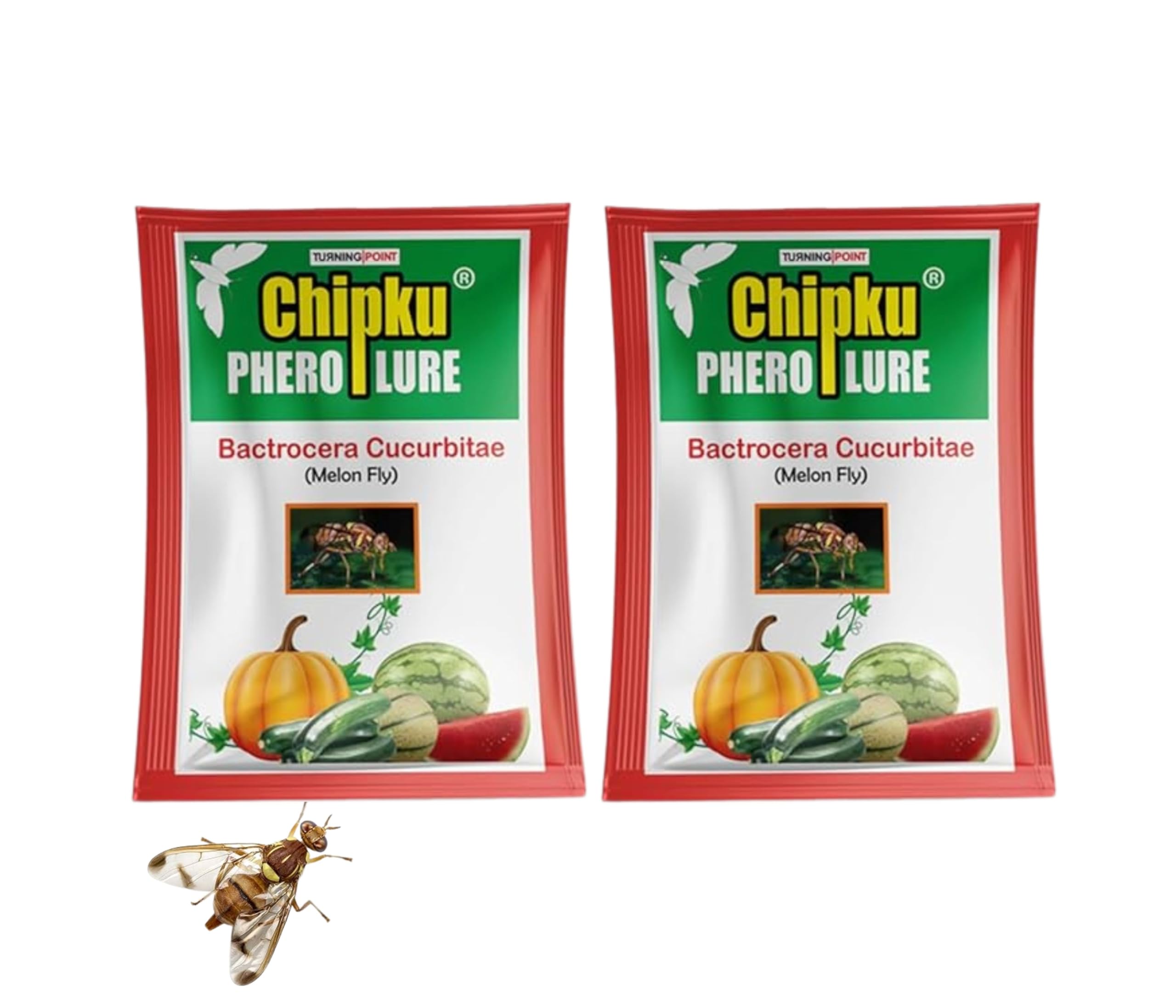 chipku Chipku- Pheromone lure for Melon fly (Bactocera cucurbitae) pack of 2 melon fly lure-picture-23