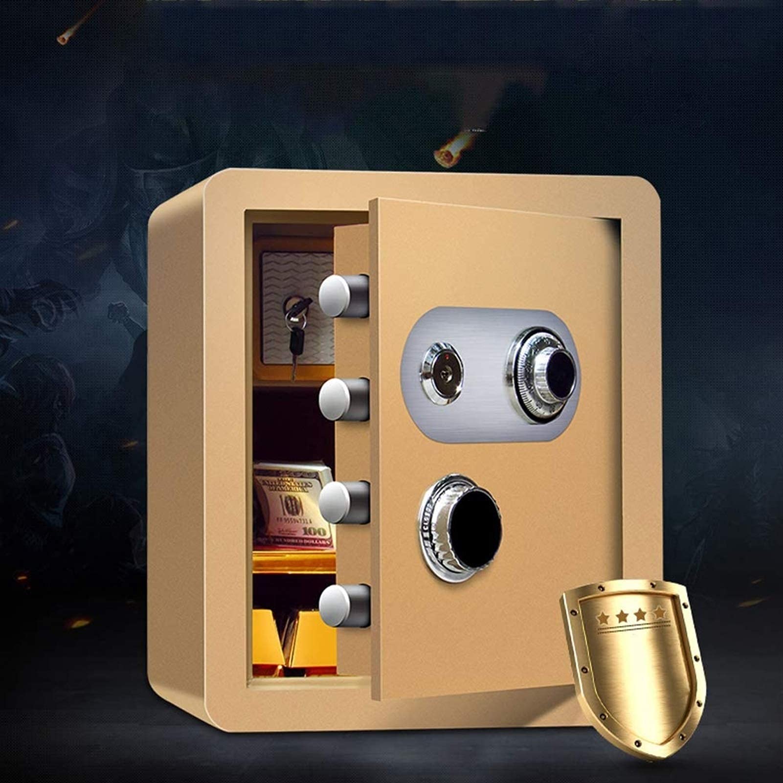 Caja Fuerte ignífuga e Impermeable con combinación