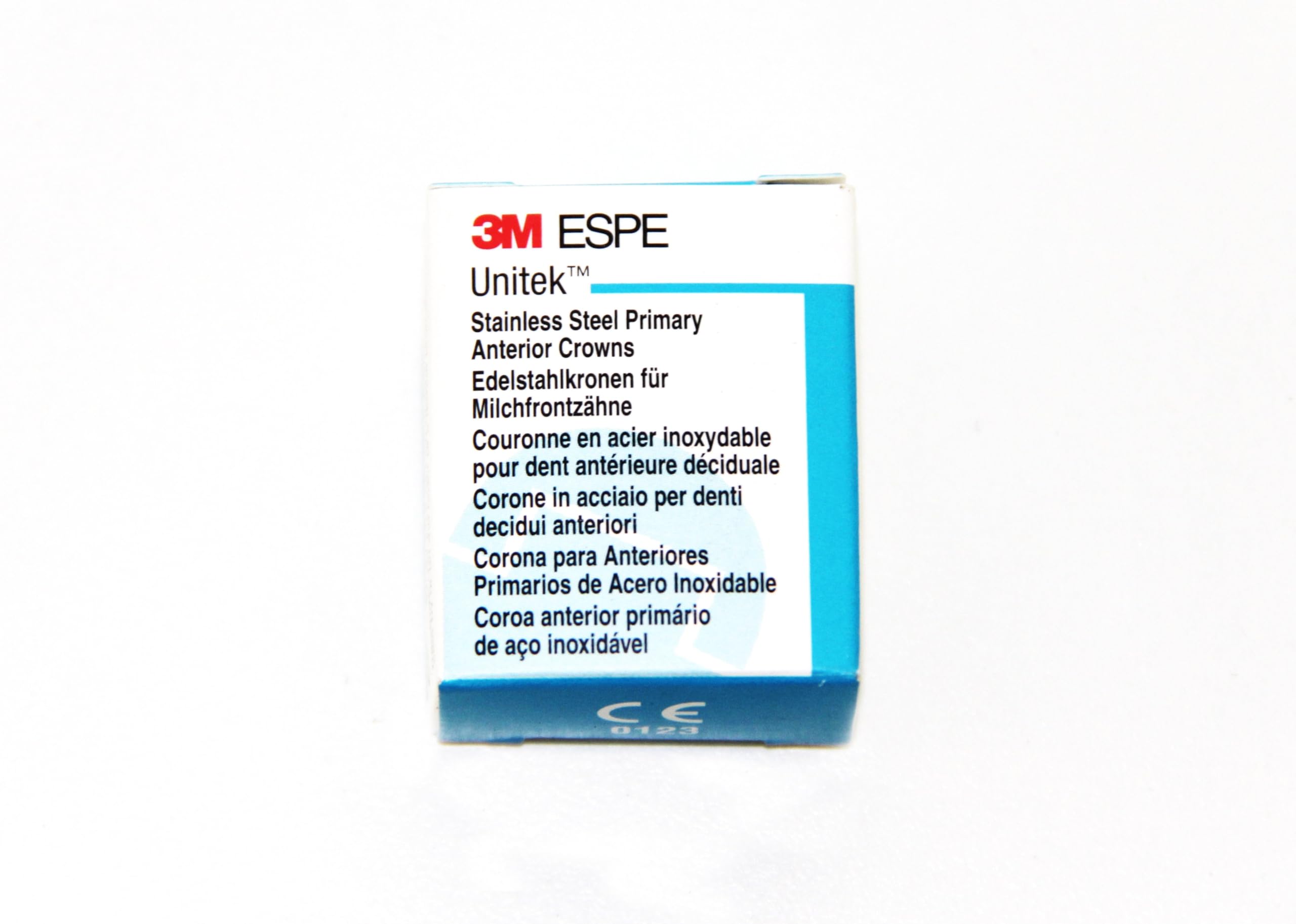 3M ESPE 907052 Unitek Stainless Steel Primary Anterior Crowns #2 Lower Cuspid 5/Pk
