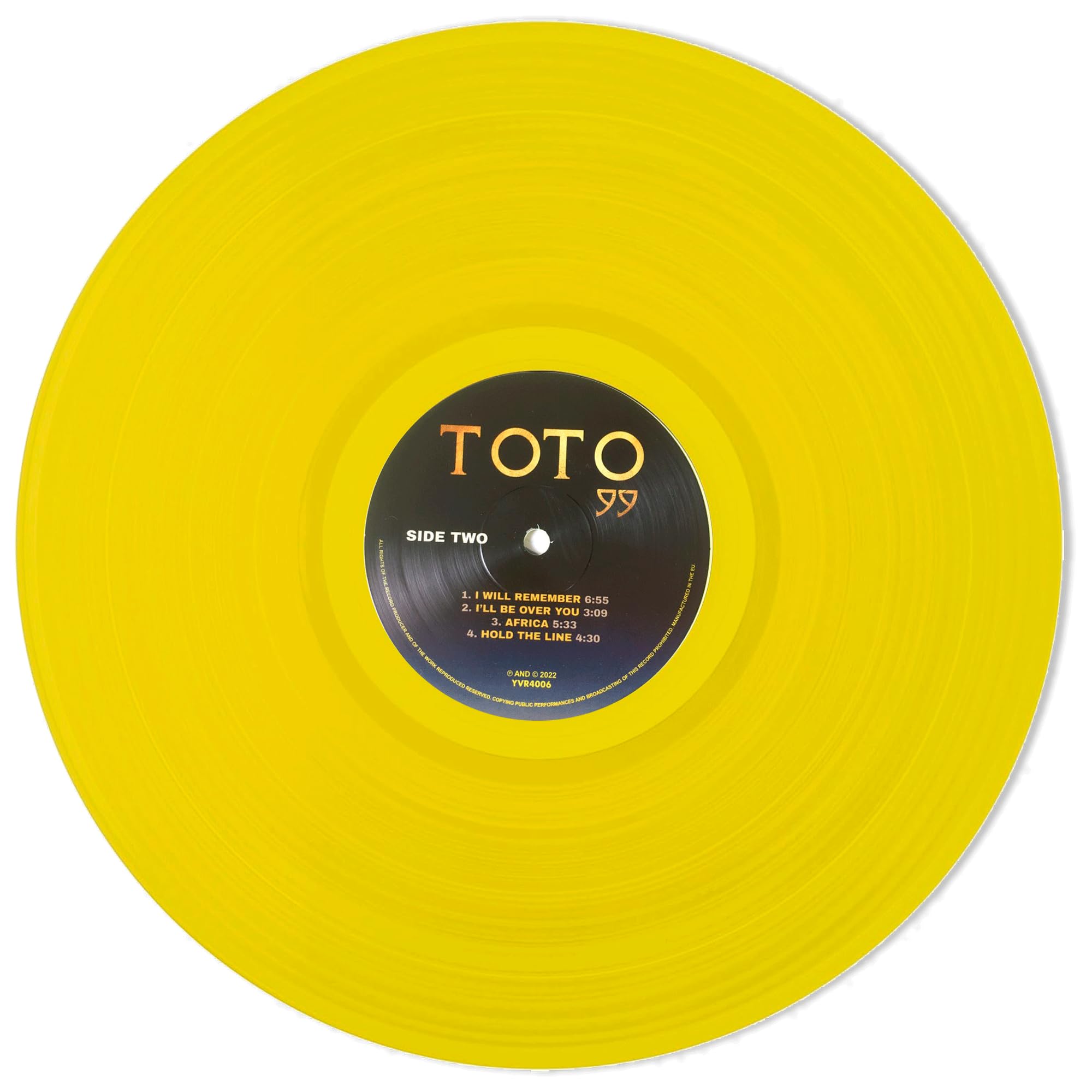 Toto 99 Live In Yokohama Japan 1999 Édition limitée couleur