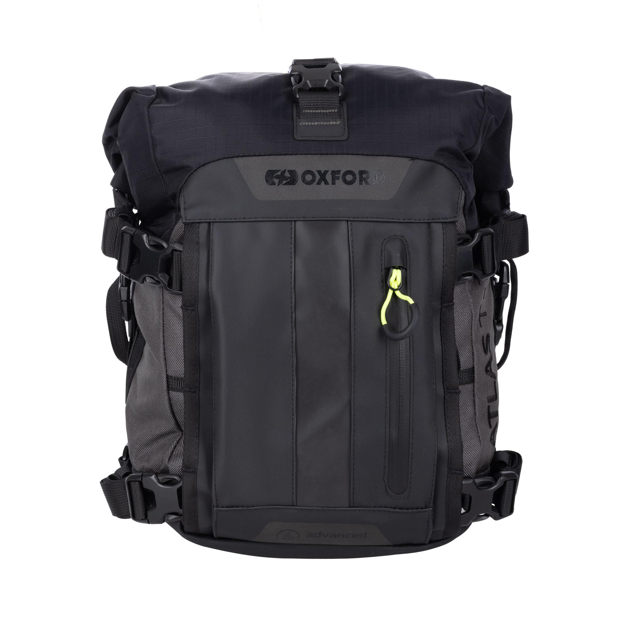 Oxford Atlas T-10 Advanced Tourpack bagaglio modulare per moto, 10 l, antracite/nero