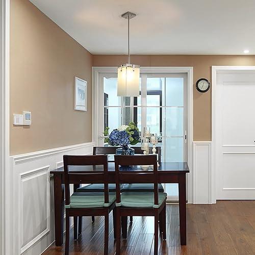 Miniatura 3 de Lámpara colgante de cristal moderna para isla de cocina mini lámpara de techo colgante de 1 luz con colgante de pantalla de vidrio esmerilado para