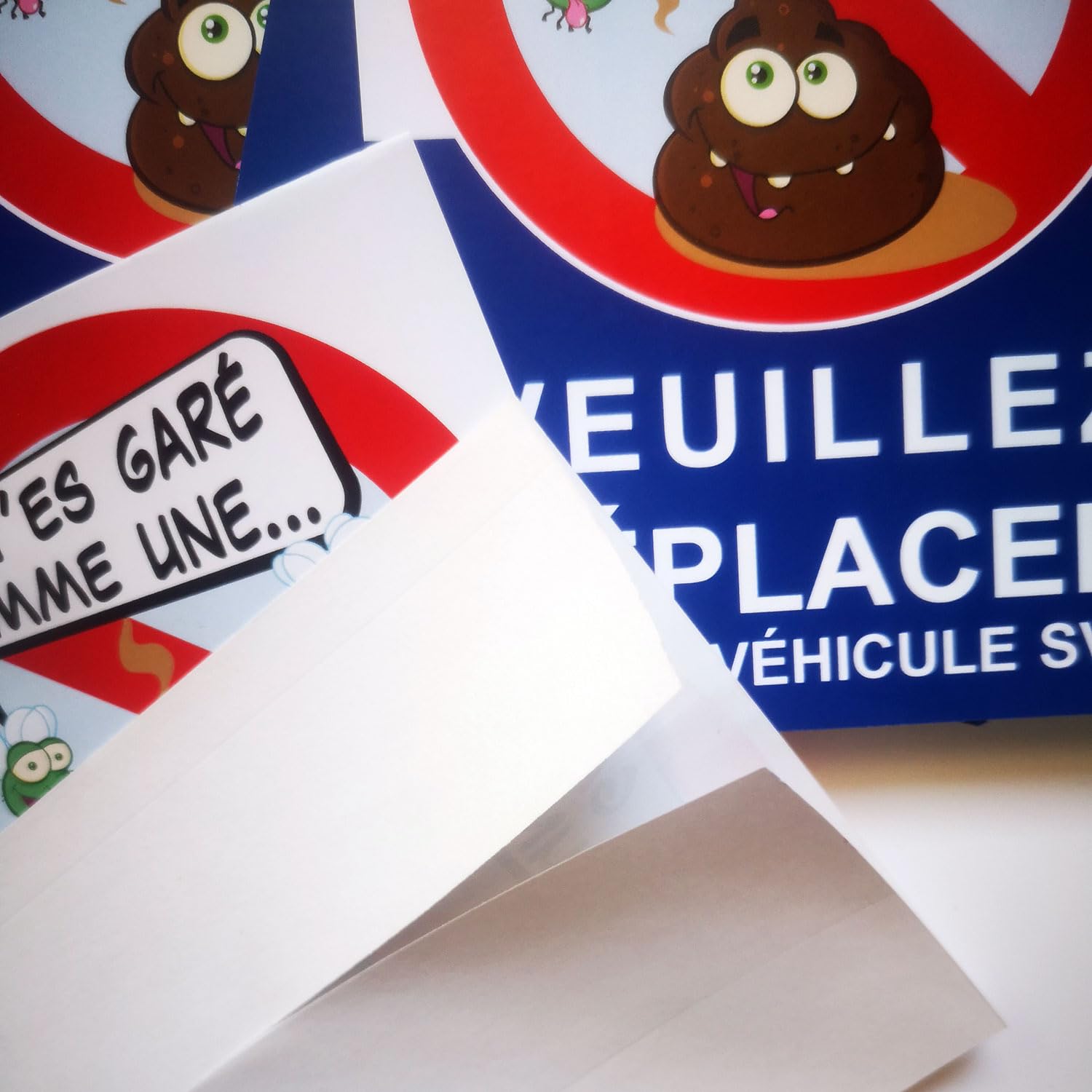 MESS Final Notice Illegal Parking Stickers - 100/Pack - Green - 8x5 In - Foto 3