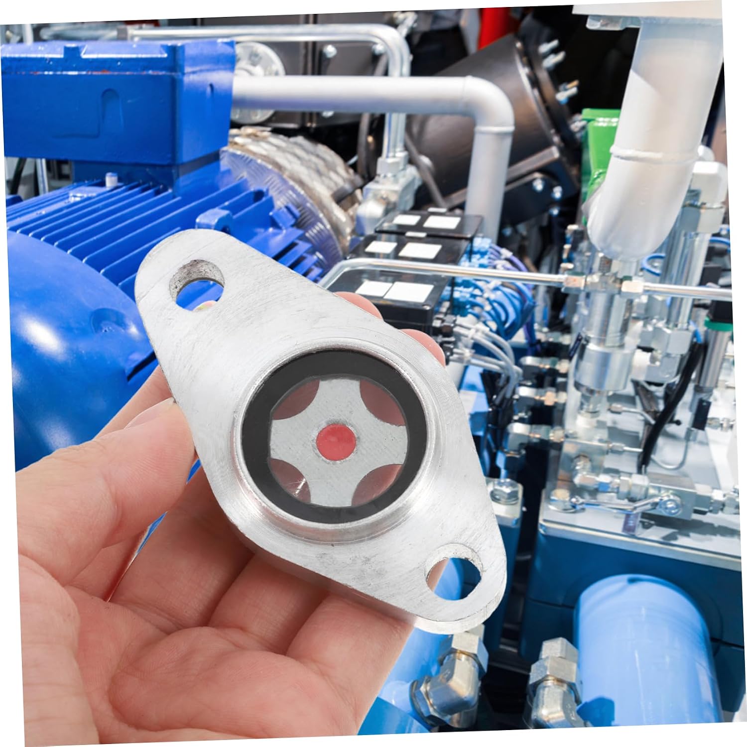 Angoily Engine Oil Pump Parts Oil Mirror Accessories Gasket Water Pump Gasket Air Compressor