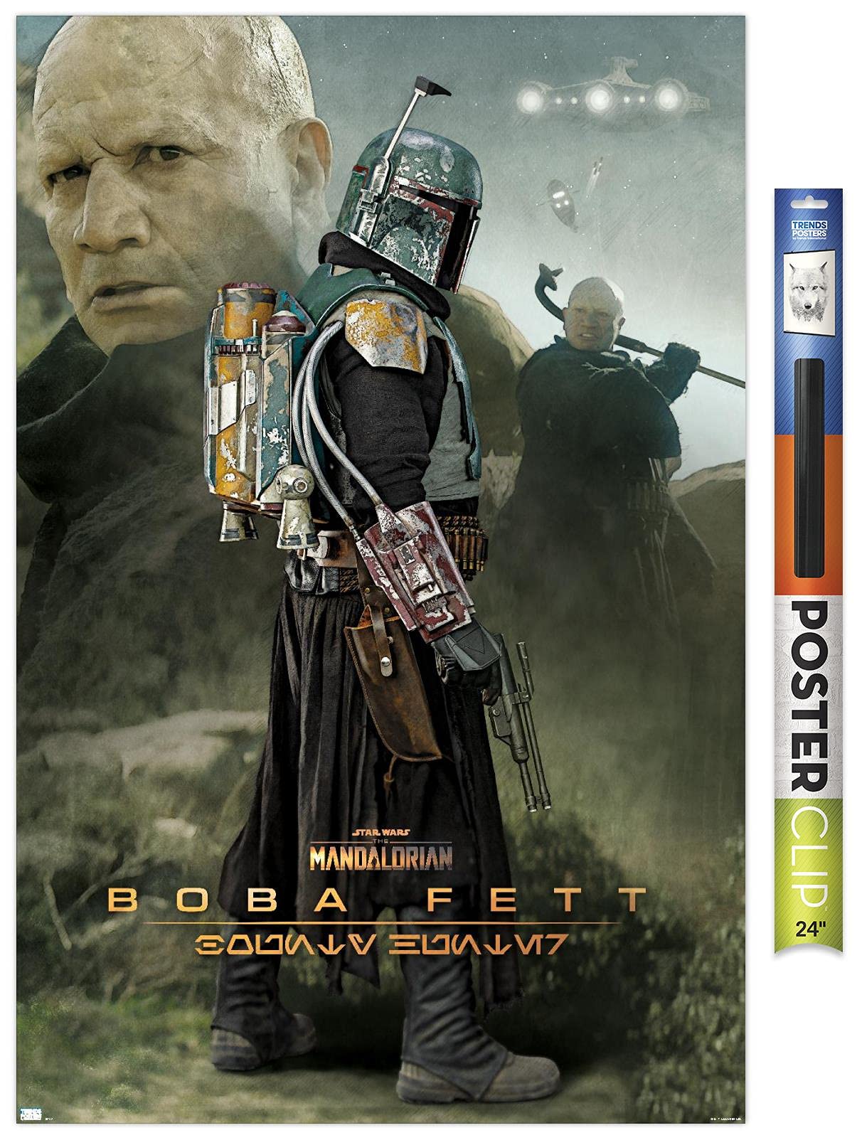 スター・ウォーズ マンダロリアン ボバフェット浮世絵ポスターセット 8種セット Amazon.co.jp: Trends International Star Wars: マンダロリアン
