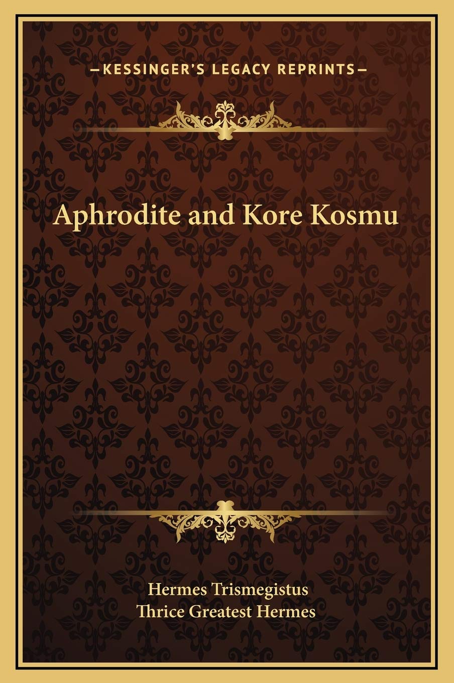 Aphrodite and Kore Kosmu