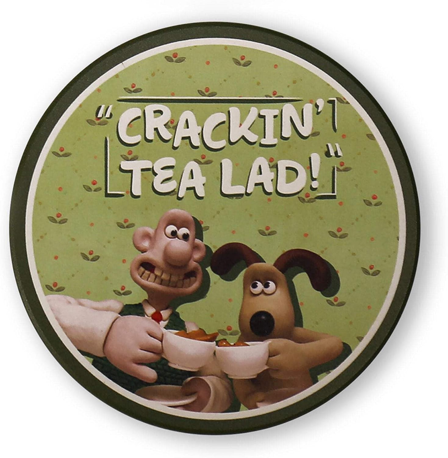 Aardman - Coasters - Wallace & Gromit Set of 4 Ceramic Coasters