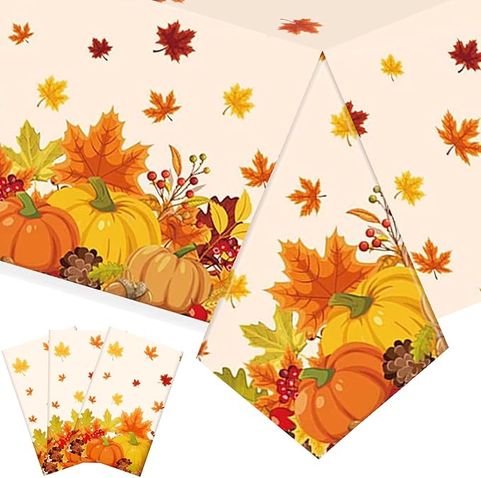 Football Themed Fall Table Runner - Perfect For Thanksgiving & Autumn Decor