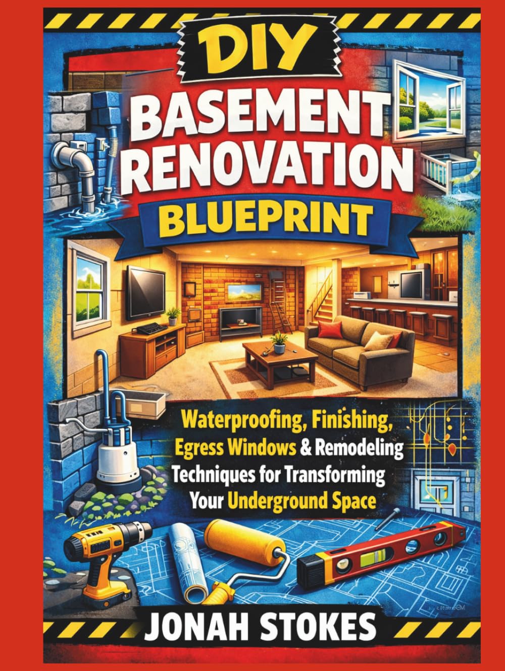 Basement Renovation Blueprint: Waterproofing, Finishing, Egress Windows & Remodeling Techniques for Transforming Your Underground Space (The Workshop Expert Series)