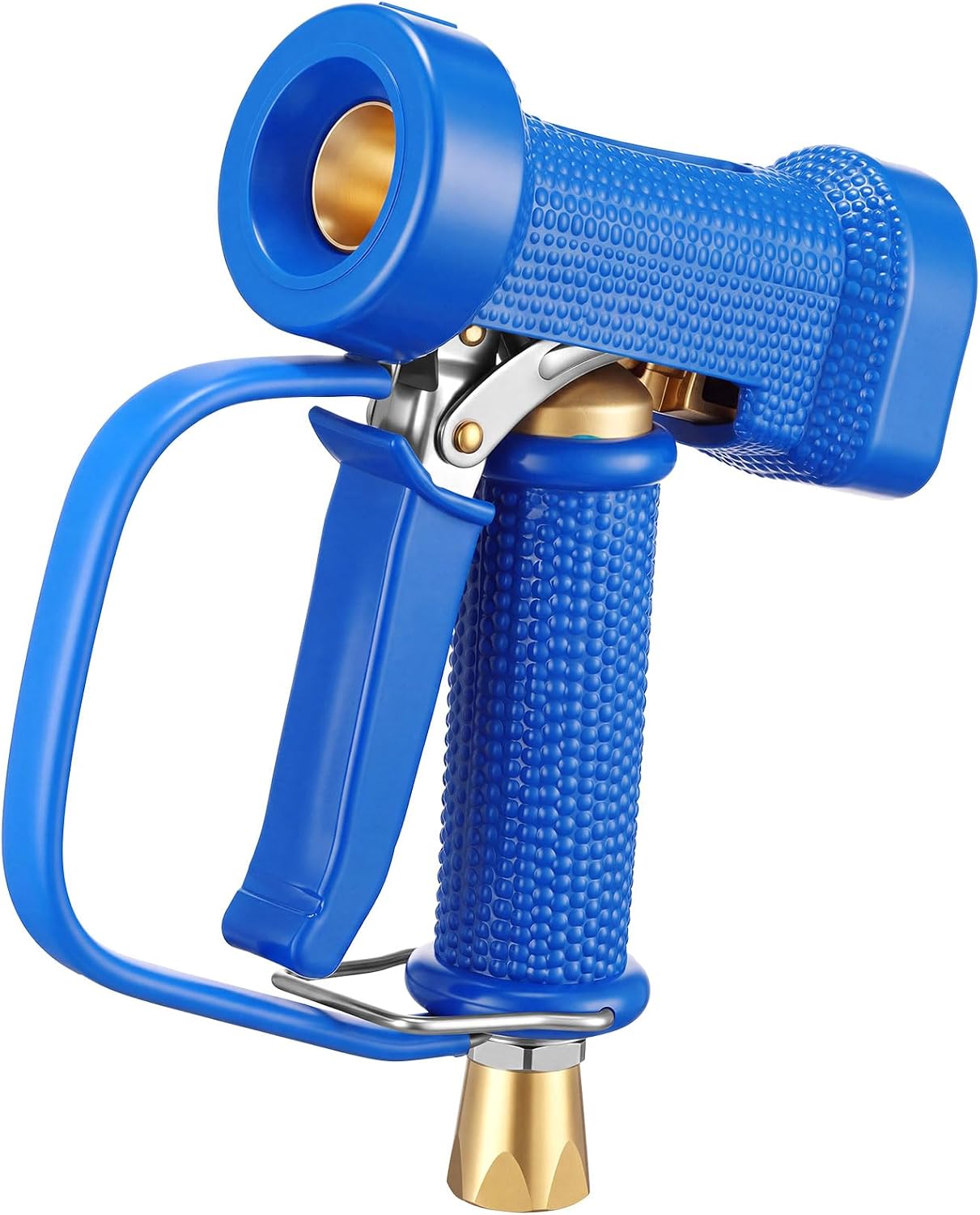Blue High Volume Soft Low Pressure Wash Down Gun 350 PSI 16 GPM 1/2" BSP