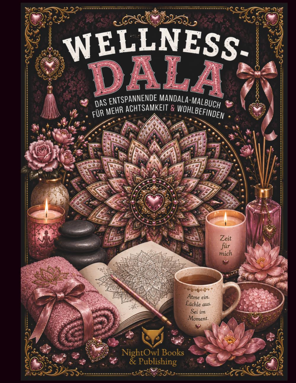 WELLNESS-DALA: Das entspannende Mandala-Malbuch für innere Ruhe, Achtsamkeit und kreative Auszeit