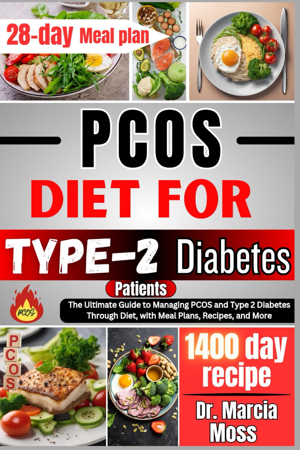 PCOS Diet For Type-2 Diabetes Patients: The Ultimate Guide To Managing PCOS And Type-2 Diabetes Through Diet With Meal Plans, Recipes And More
