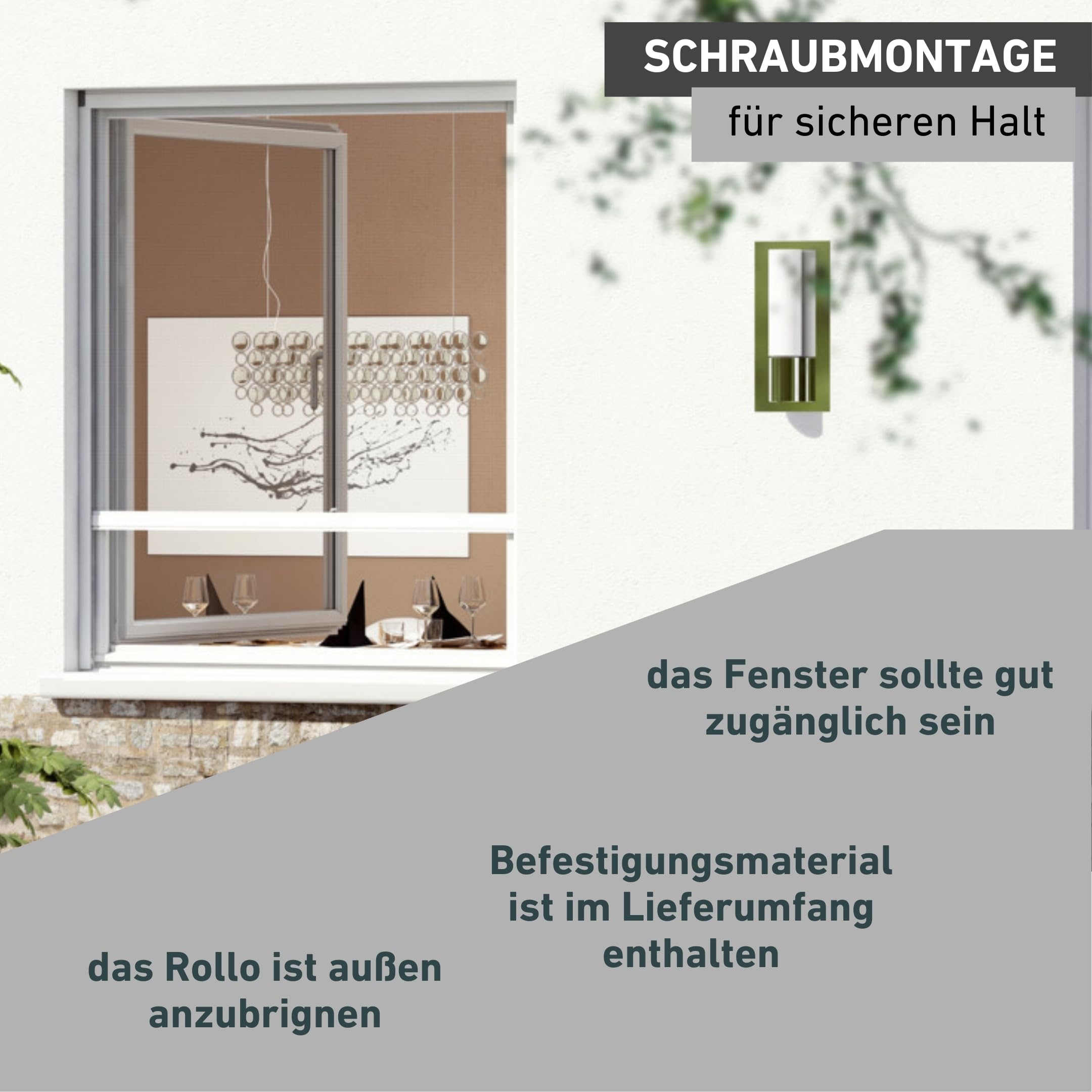 IS Basic Rollo Fenster PVC 130x160cm W.