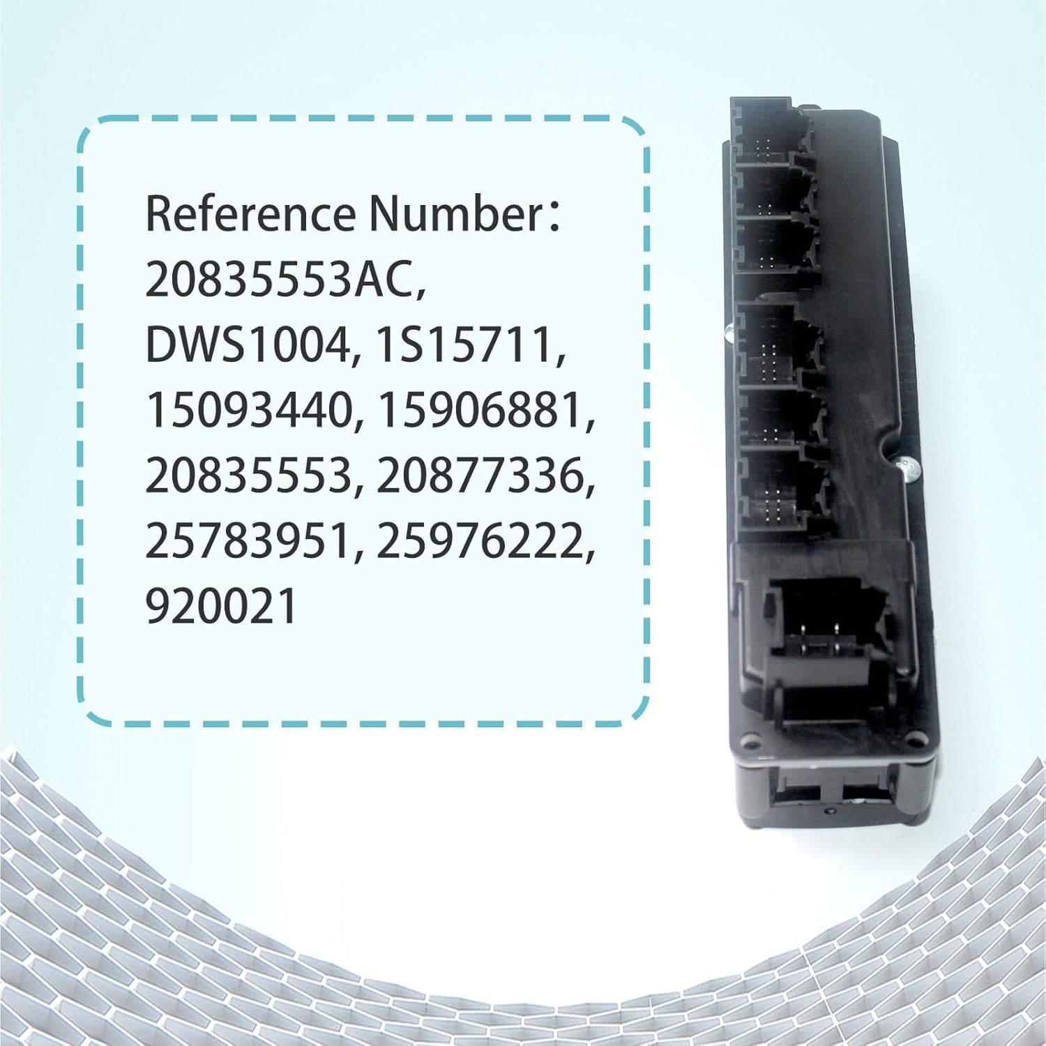 Master Power Window Switch Compatible with Chevy Silverado 1500 2500 3500, Tahoe, Suburban, Avalanche GMC Sierra 1500 Yukon XL 2500 2007-2013, Replaces 15906881 15093440