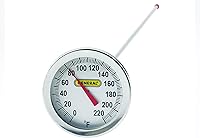 Vista 3 de General Tools PT2020G-220 Termómetro analógico de suelo y compostaje, sonda de tallo largo de 20 pulgadas, rango de 0 a 220 grados Fahrenheit