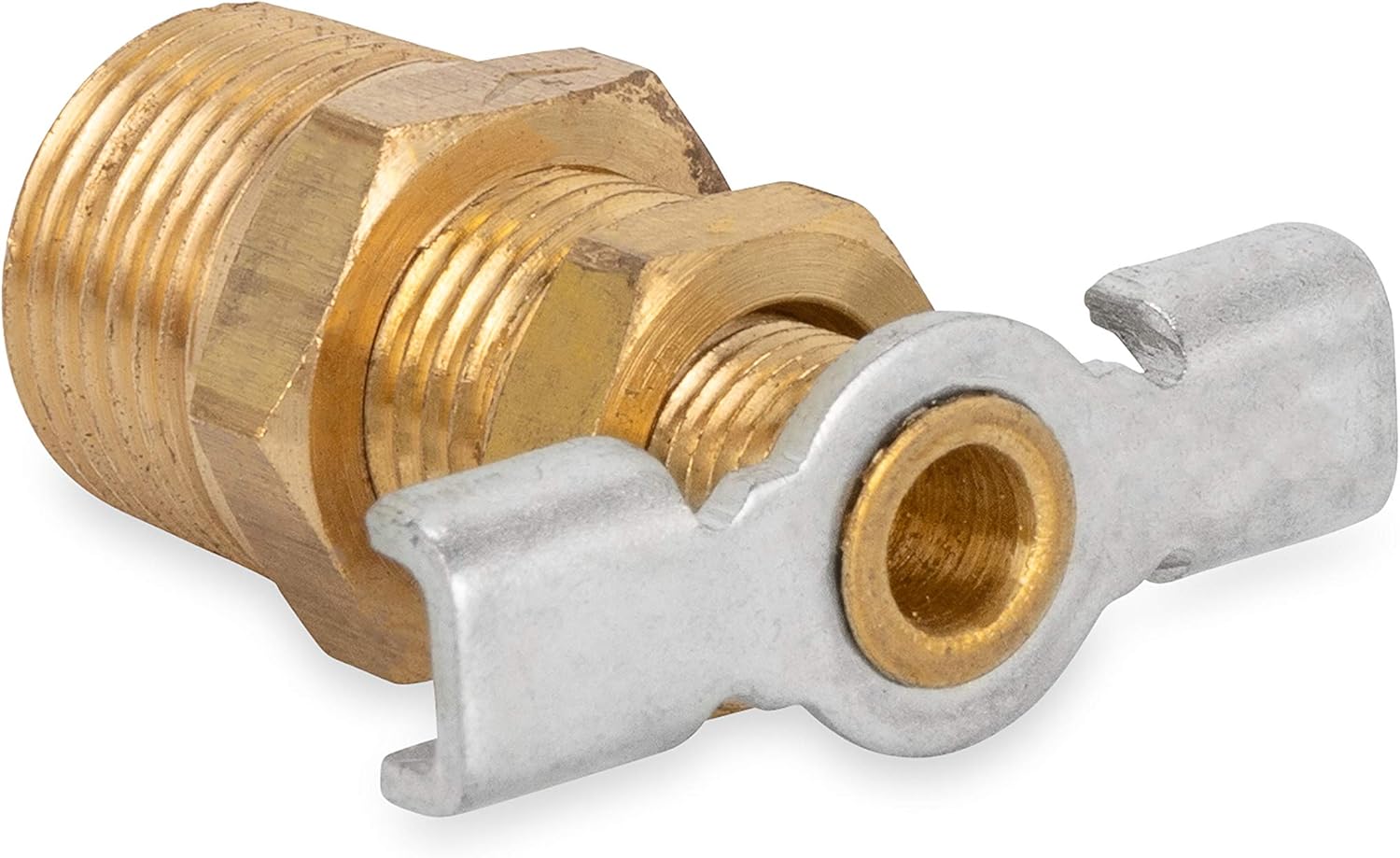 Camco ½" RV Water Heater Replacement Drain Valve - Replace Your RV Water Heater Drain Valve | Simple and Easy Installation | Durable Brass Construction - (11703) (Pack of 6)