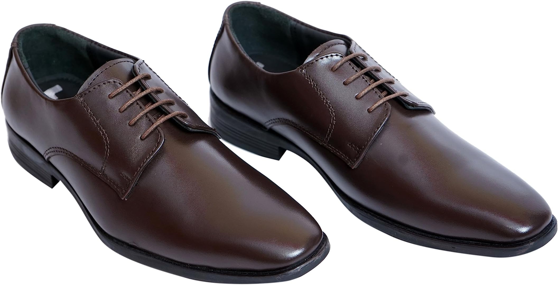 COBBLER Formal Shoes for Men Original Leather for Office,Party Occasion with Lace up Leather Look Leather Shoes for Men