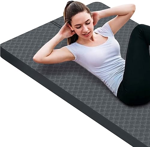 Miniatura 39 de nuveti Tapete Grande para Ejercicios - Tapete de Yoga de 15mm/20mm/30mm de Grosor | Tapete de Ejercicios para Fitness, Yoga, Pilates, Estiramientos
