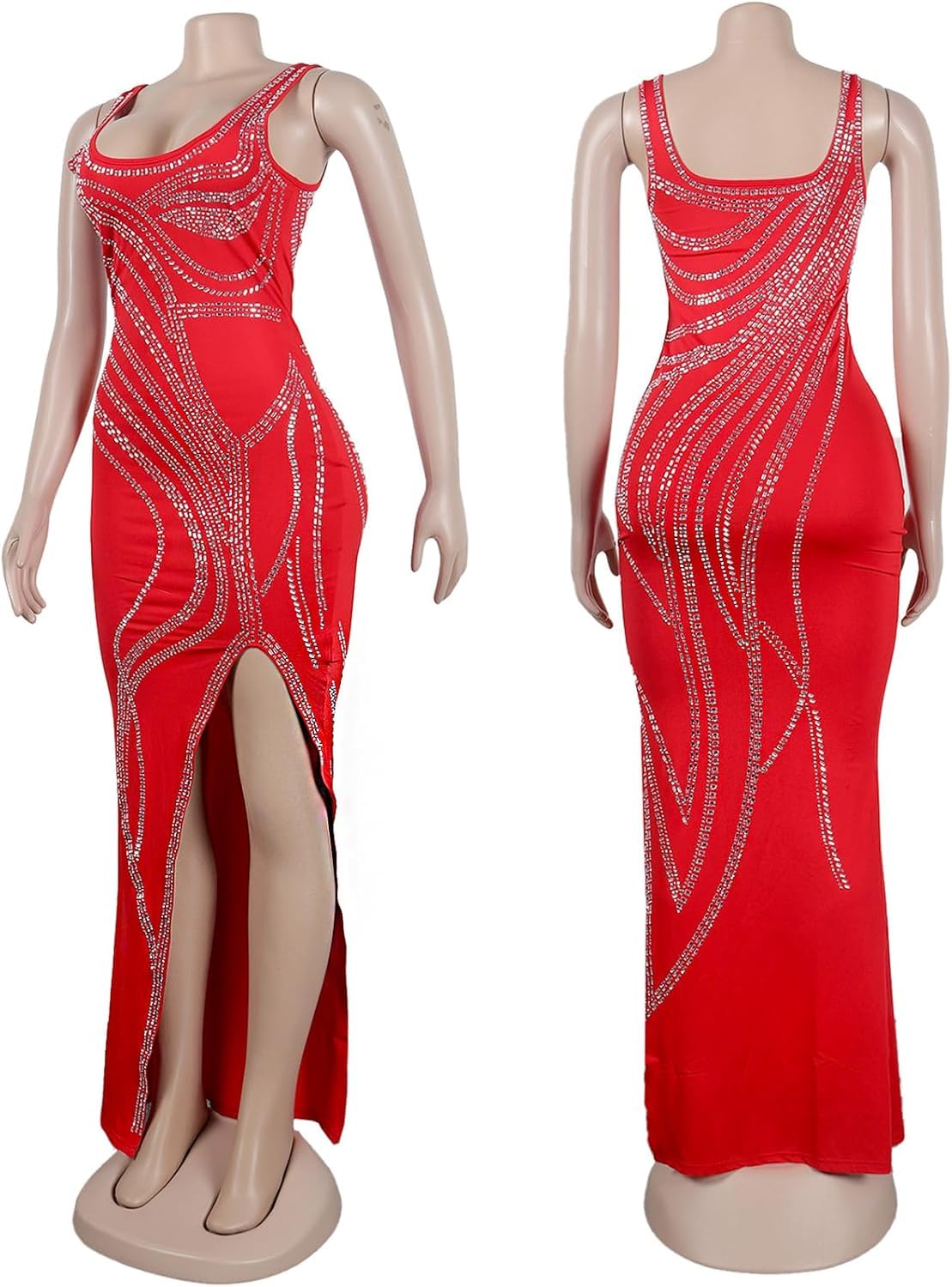 Mini Vestido de Fiesta de cumpleaños con Diamantes de imitación con Cuello en V Profundo y Plumas Sexis para Mujer, Traje de Noche para Club