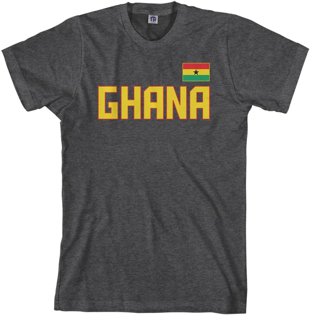 Threadrock Men's Ghana National Pride T-Shirt