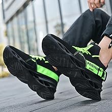 Zapatillas de Running Mujer Deportivas Zapatos Zapatillas de Running HombreLigero Transpirables Gimnasio Sneakers Deportivas Casual Negro Rosa Rojo Naranja Morado Marrón Verde Amarillo EU 36-461