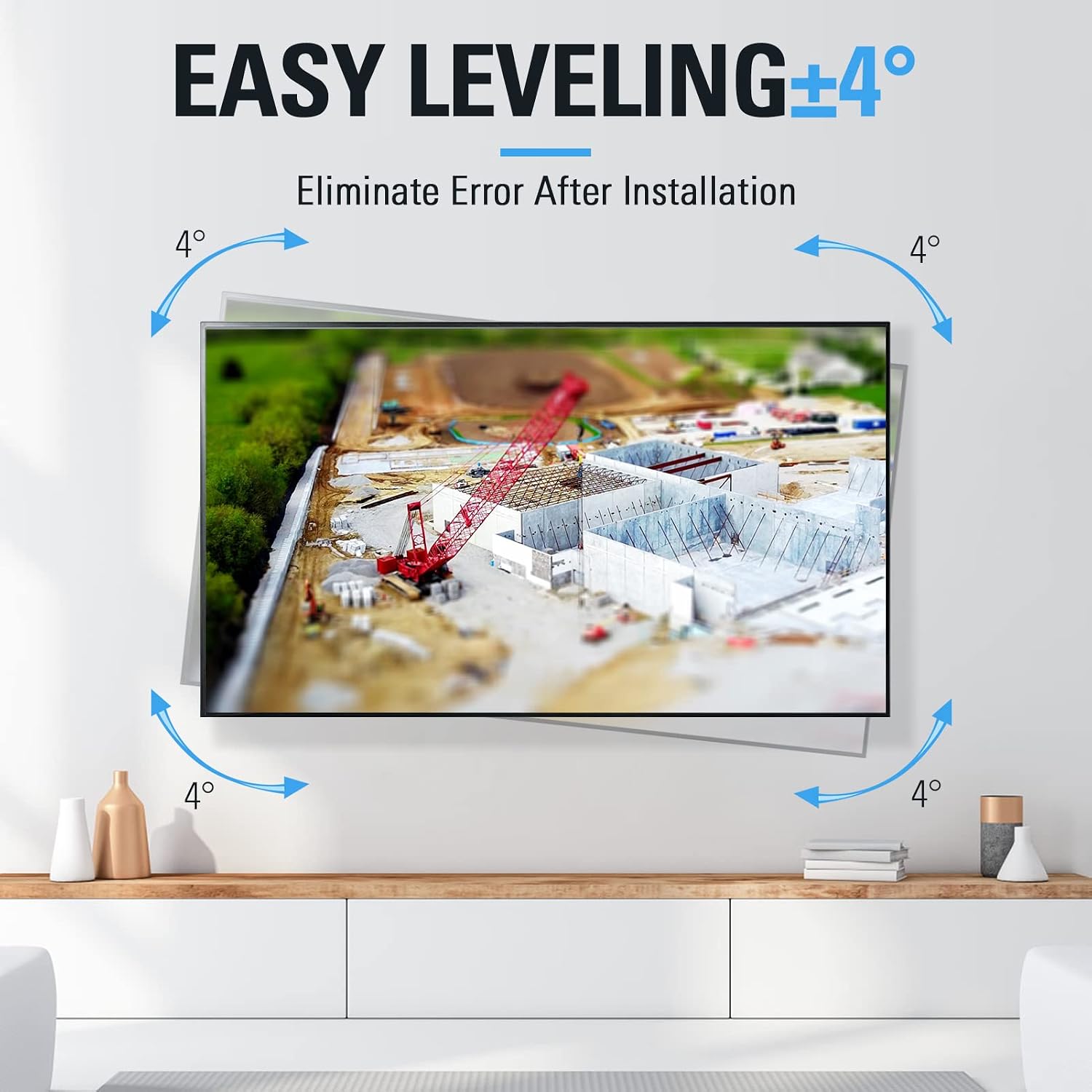 Mounting Dream UL Listed TV Wall Mount for Most 42-84 Inch LED LCD OLED TV,Full Motion TV Mount TV Bracket with Articulating Arms, Max VESA 600x400mm, Up to 100LBS, Fits 16", 18", 24" Studs