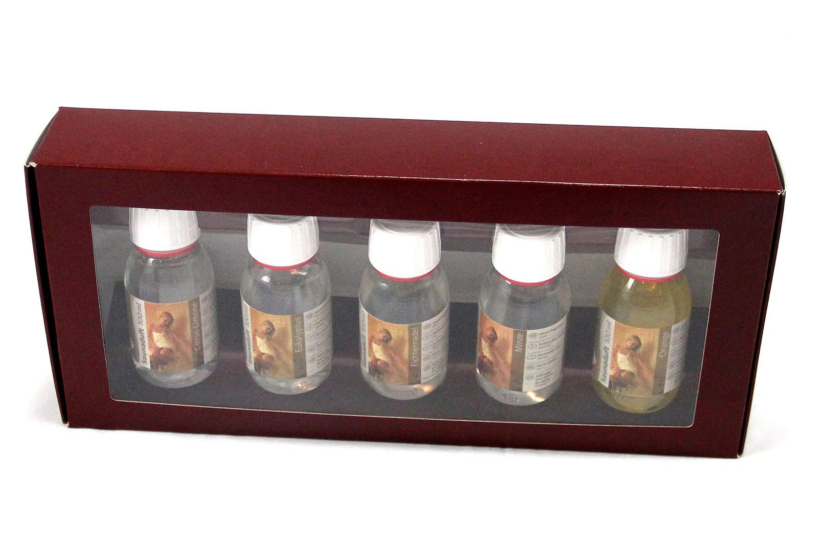 Karibu Aufguss Konzentrat Saunaduft Set 5-teilig, 5x100ml
