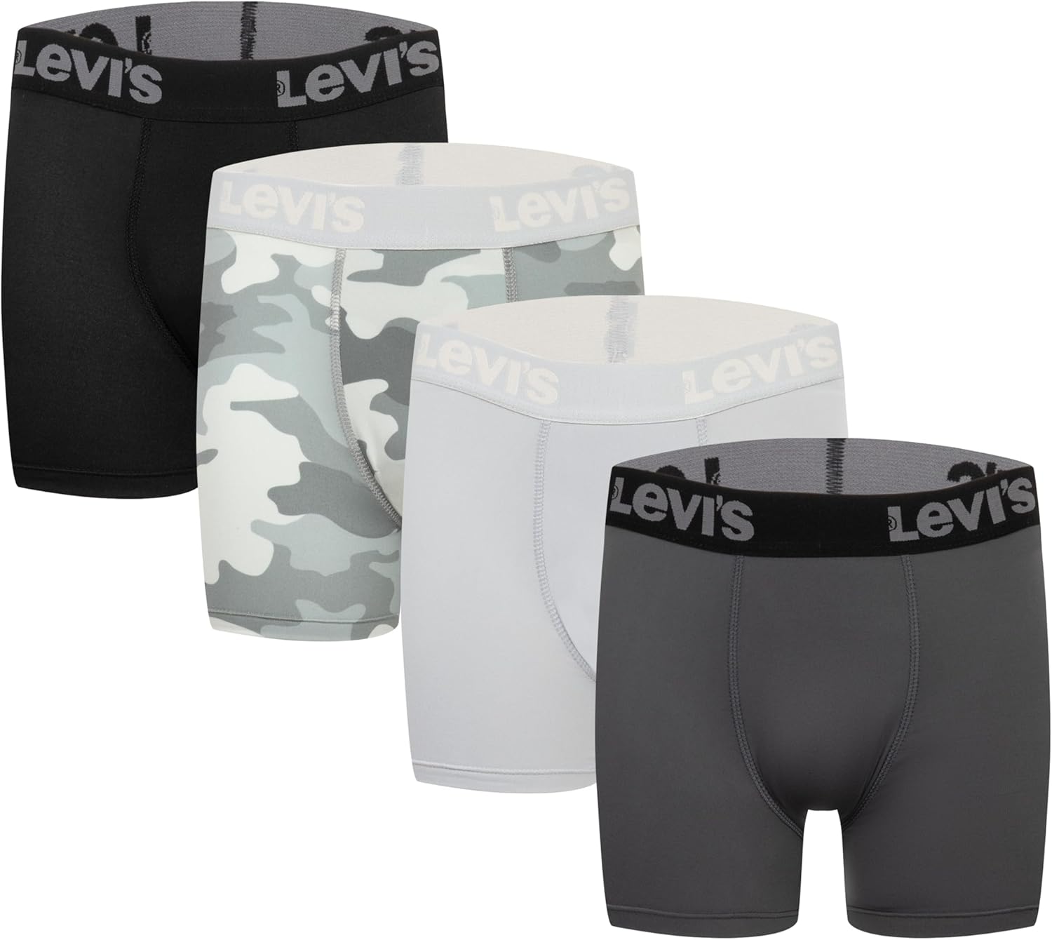 Levi's boys Classic Boxer Briefs (Multi-pack)