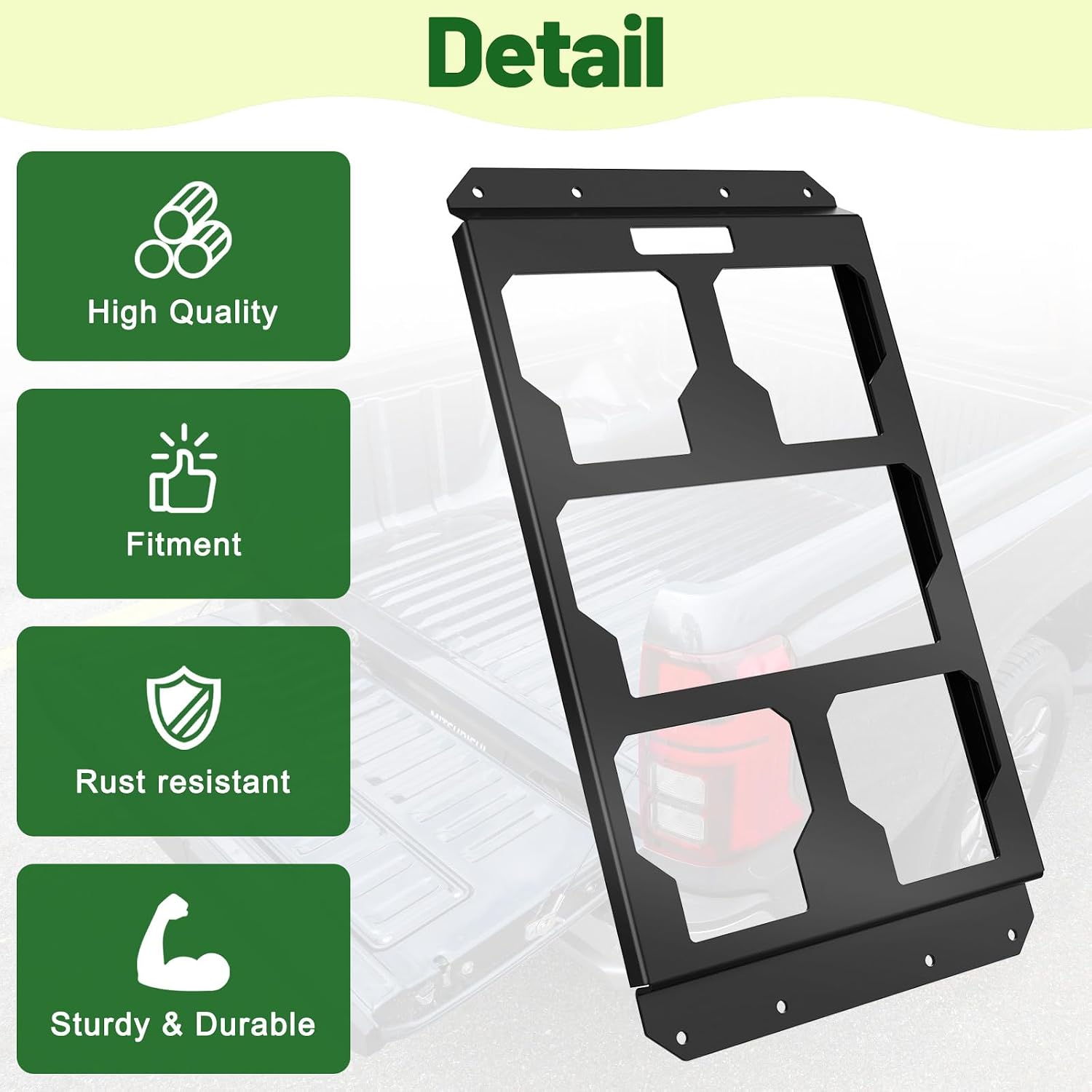 ForoGore Aluminum Packout Mounting Plate,Packout Accessories | Compatible with Milwaukee Packout Toolbox, Half Plate, Wall or Truck Bed Floor Storage (Half Plate)