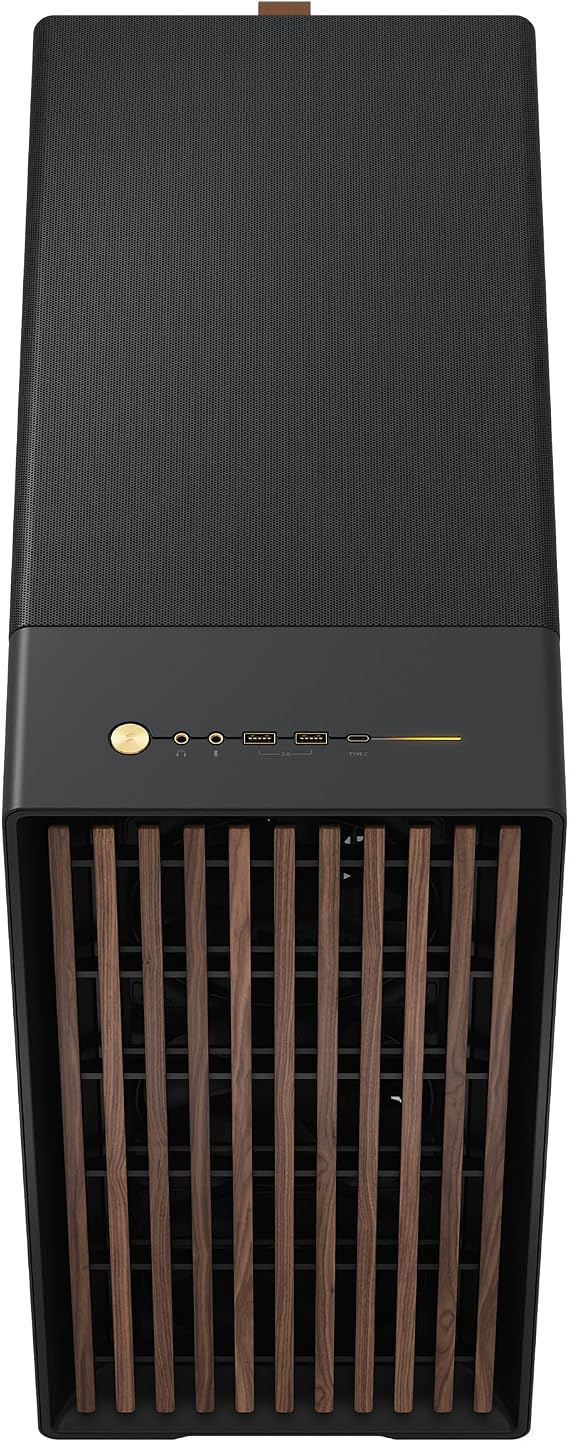 Fractal Design North XL Charcoal Black Mesh- three 140mm Aspect PWM fans included- Type C USB- EATX airflow full tower PC gaming case 3 x 140 mm Aspect PWM fans pre-installed USB Type-C up to 413 mm GPU compatibility 420 mm radiator support