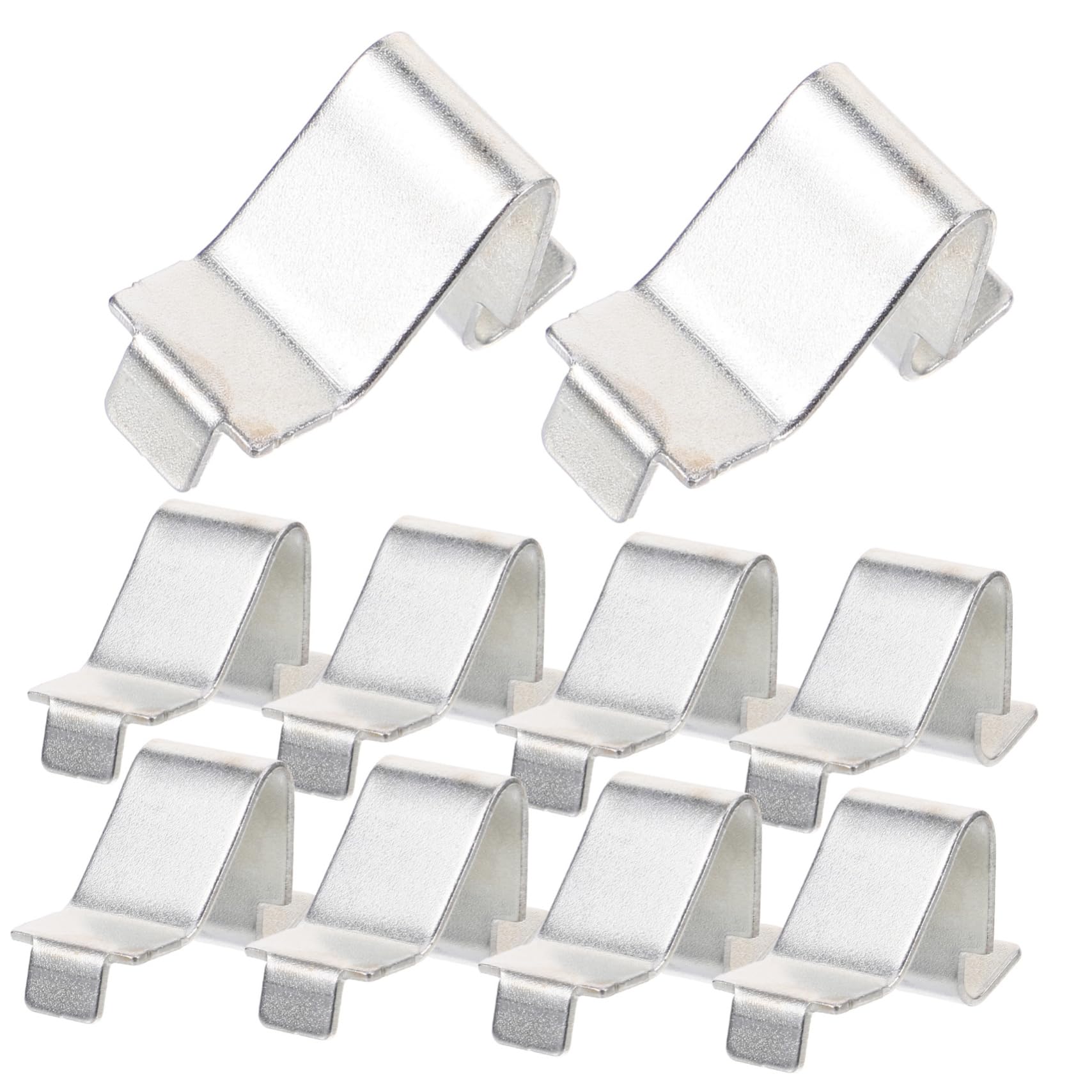 Garneck 12pcs Heavy Duty Cabinet Shelf Clips Metal Support Brackets for Filing Cabinets Durable Shelving Clips for Bookcase and Office Storage Easy to Install Sturdy Structure