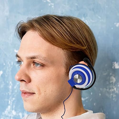 Miniatura 3 de Auriculares de clip - 2 unidades de auriculares de 0.138 in tipo clip auriculares auriculares auriculares estéreo auriculares con cable de clip en